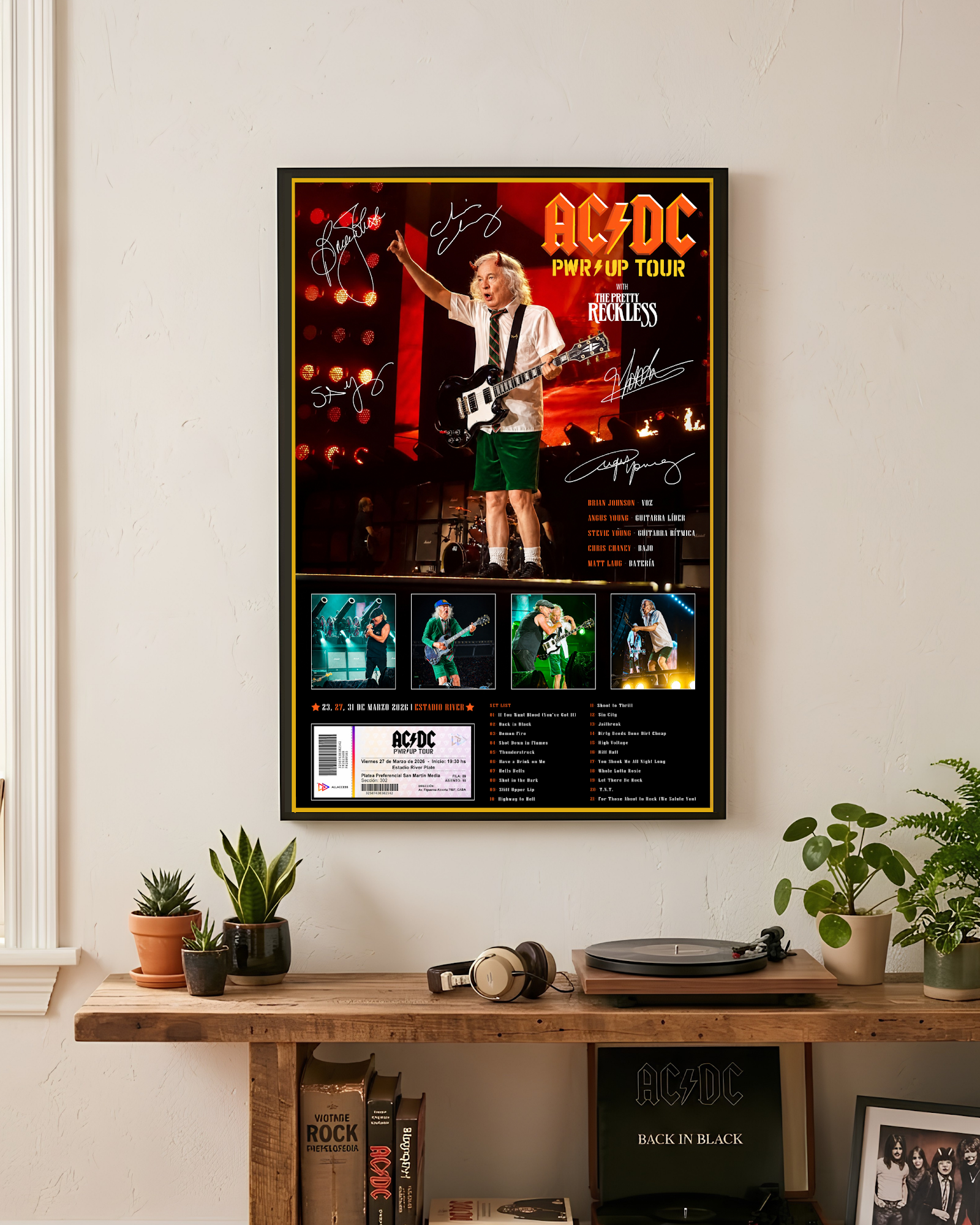 Cuadro AC/DC – Modelo 2