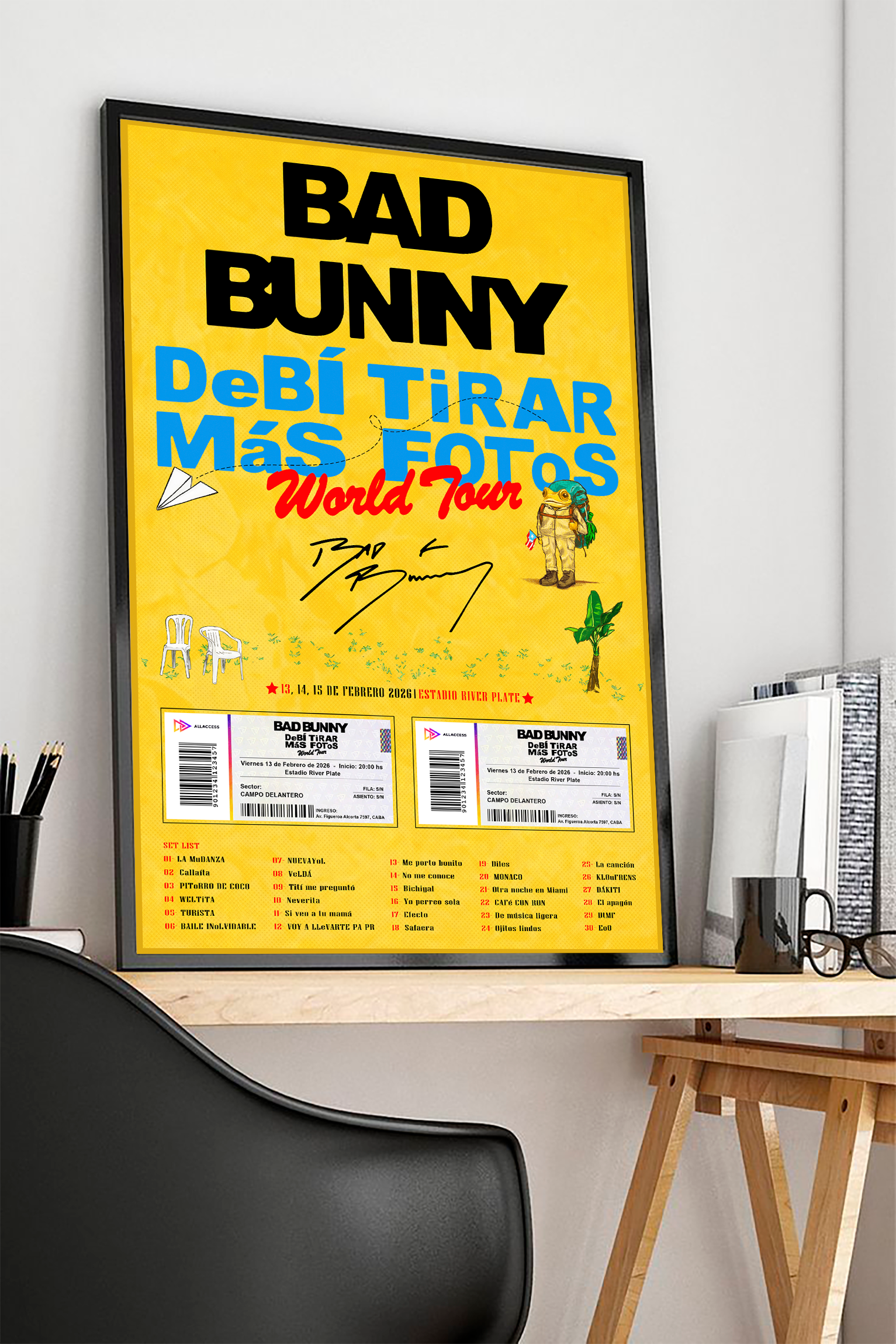 Cuadro Bad Bunny