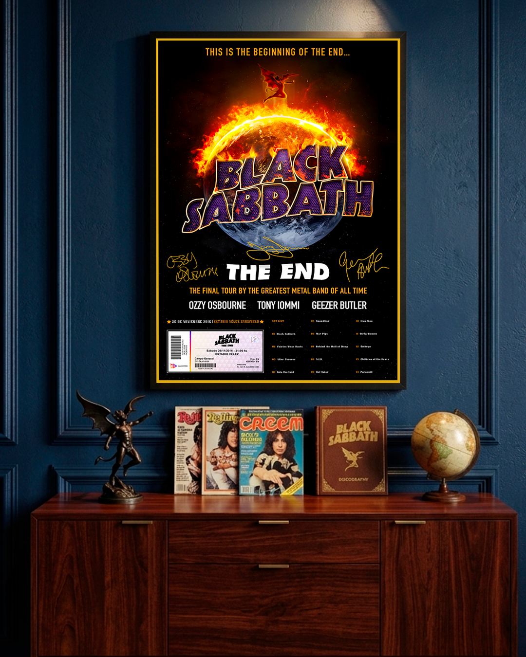 Cuadro Black Sabbath