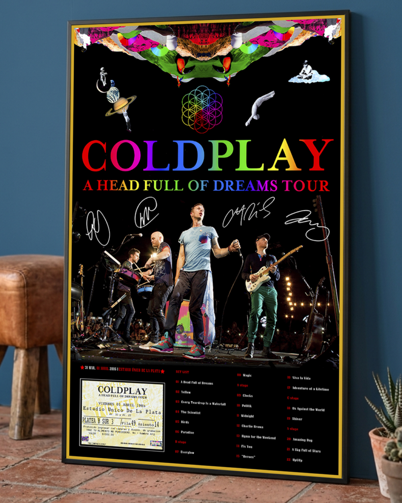 Cuadro Coldplay