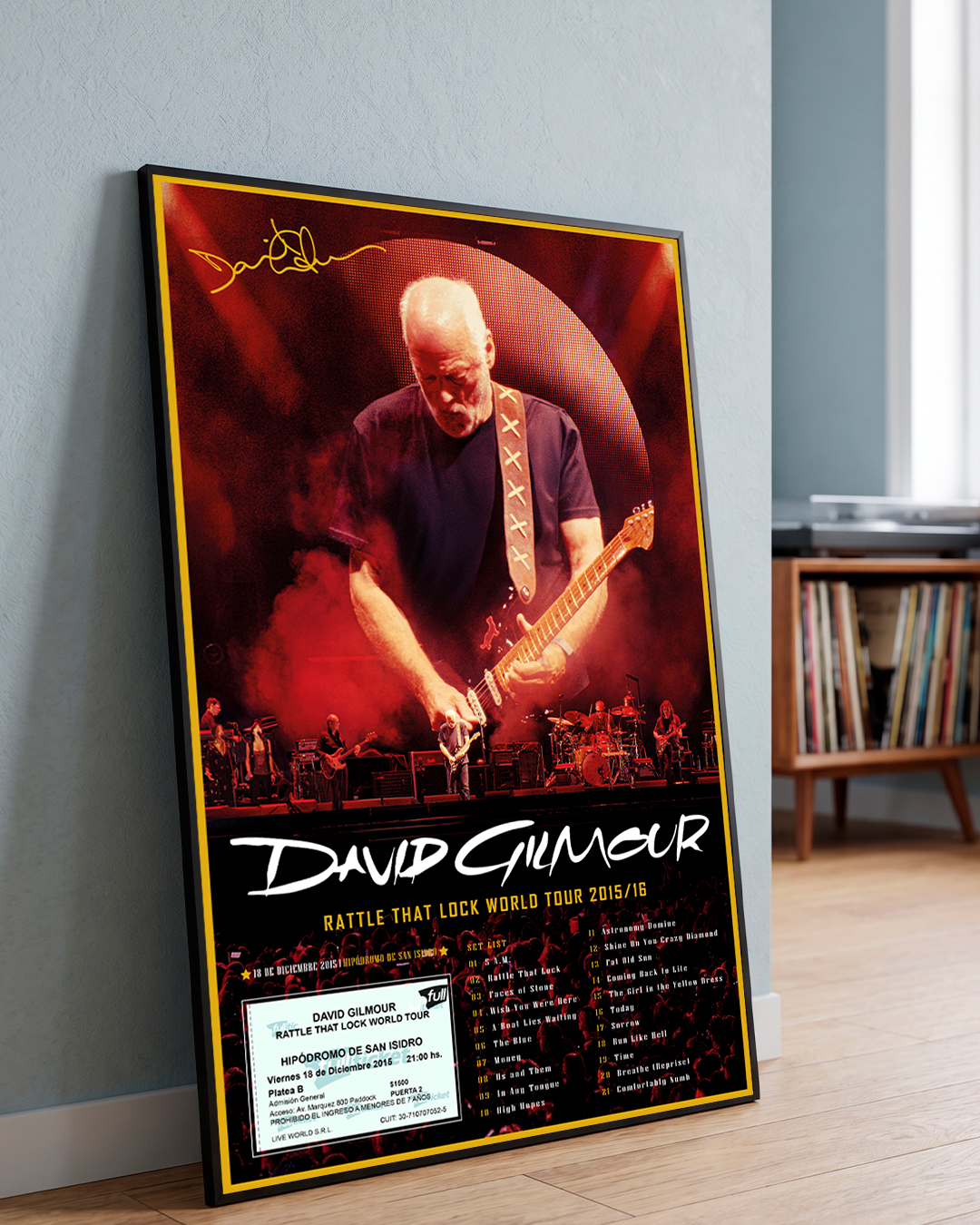 Cuadro David Gilmour