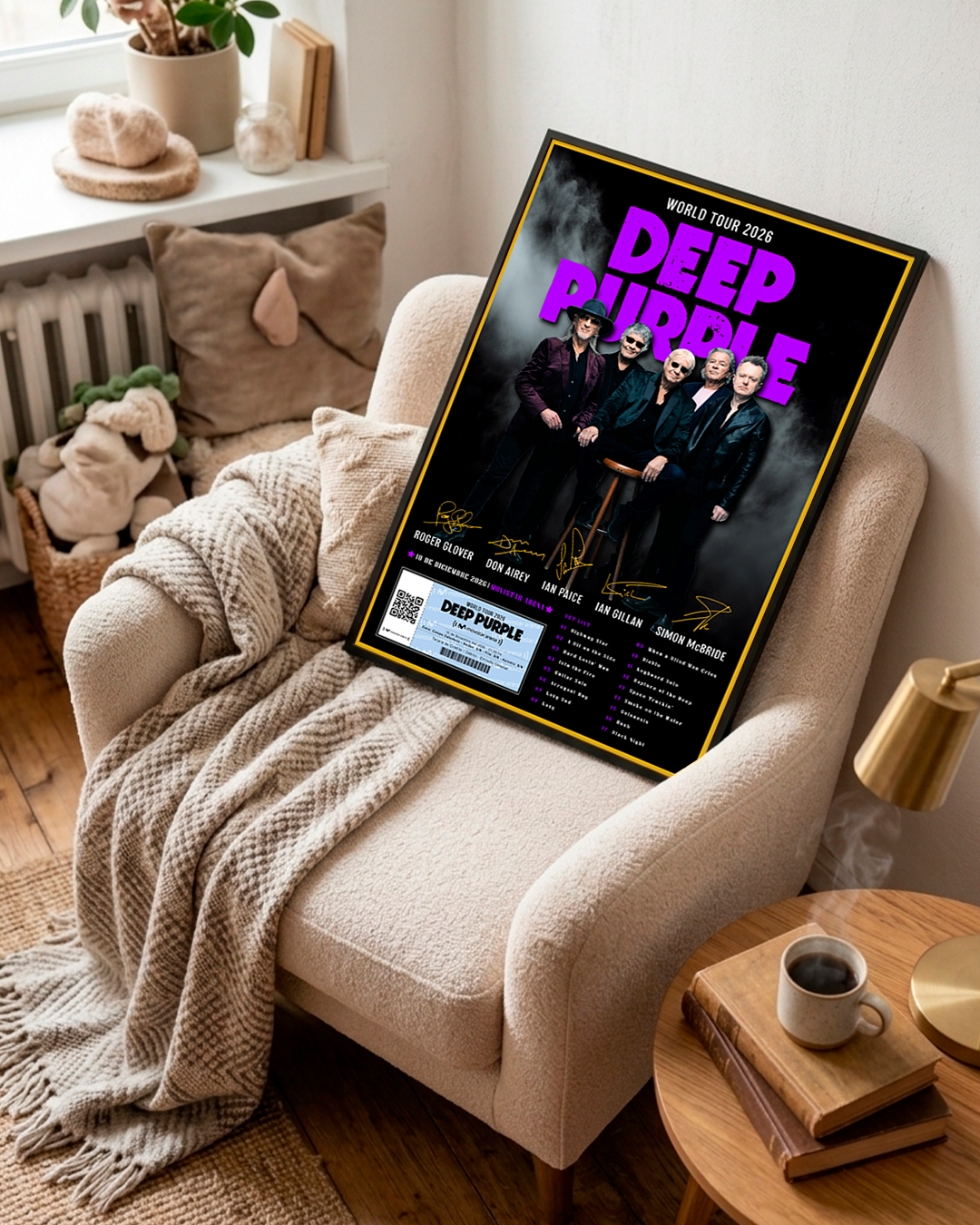 Cuadro Deep Purple