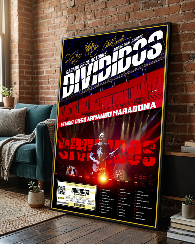 Cuadro Divididos – Rojo