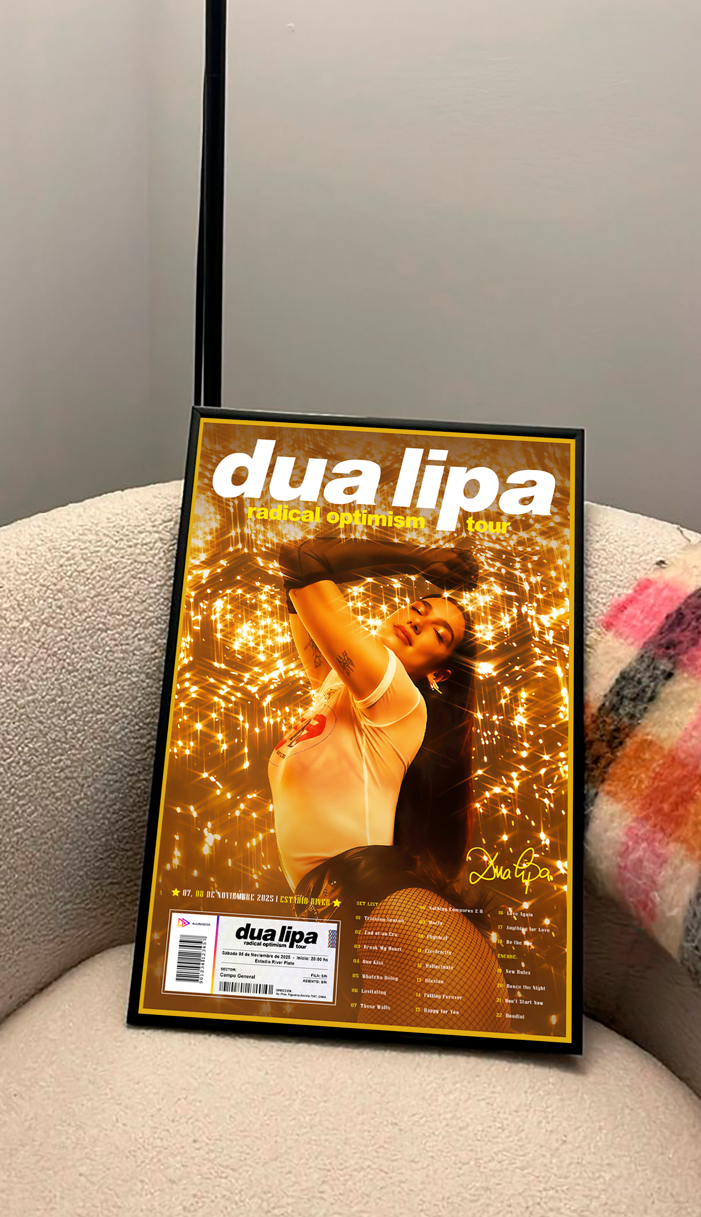 Cuadro Dua Lipa