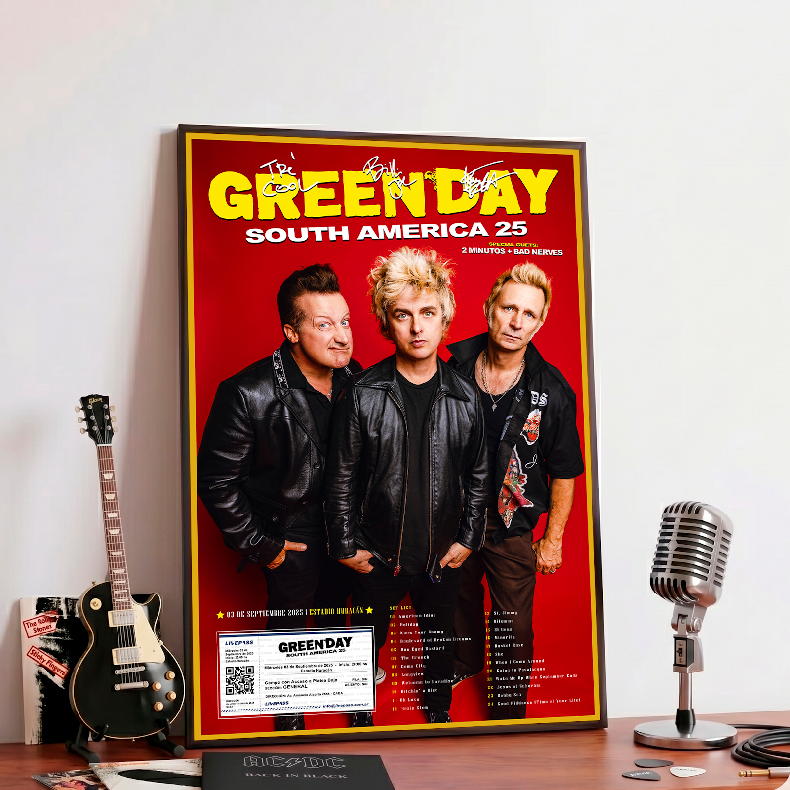 Cuadro Green Day