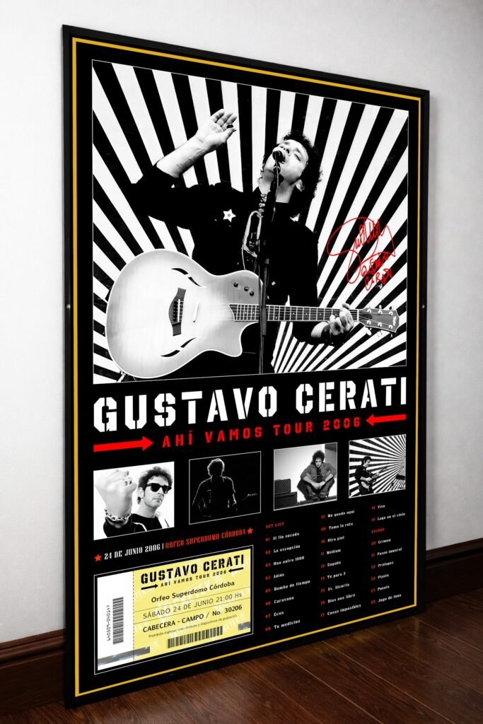 Cuadro Gustavo Cerati – 2006