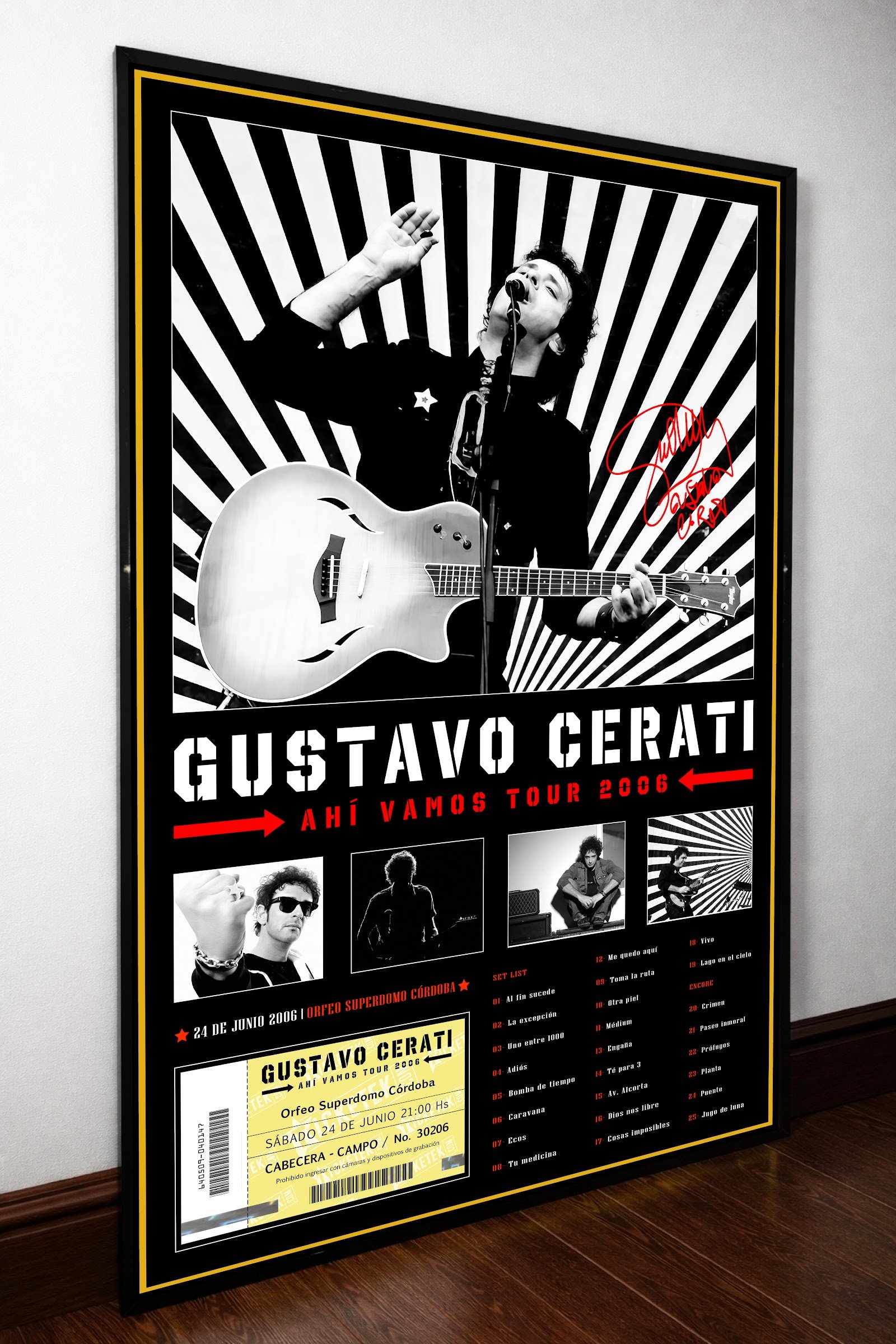 Cuadro Gustavo Cerati – 2006