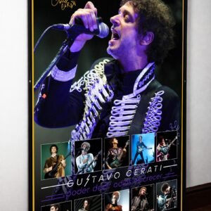 Cuadro Gustavo Cerati – Poster 2