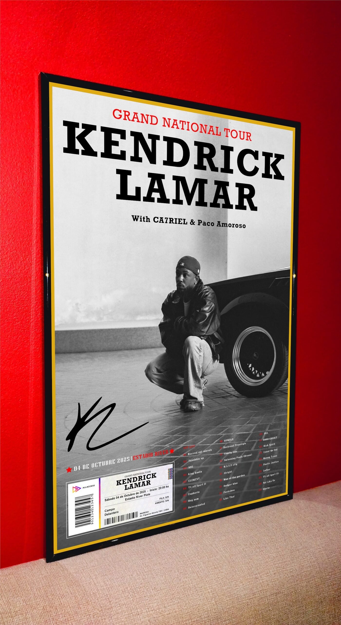 Cuadro Kendrick Lamar – 2025