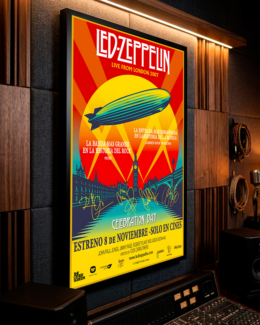 Cuadro Led Zeppelin