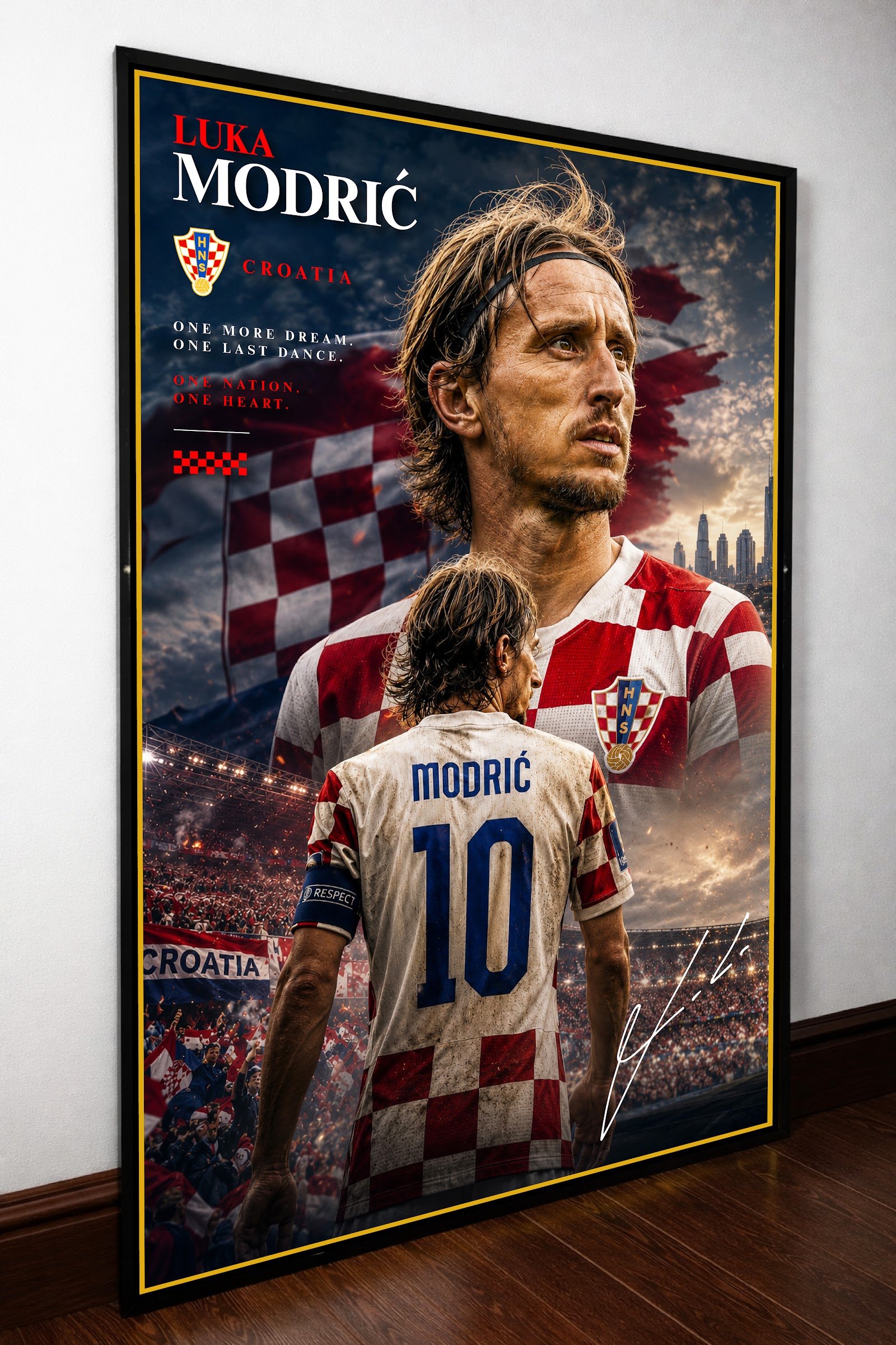 Cuadro Luka Modrić – Poster