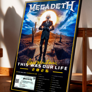 Cuadro Megadeth – Modelo 2