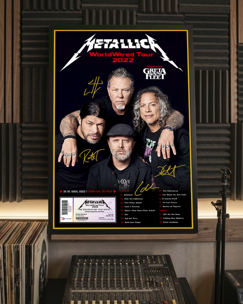 Cuadro Metallica – Modelo 1