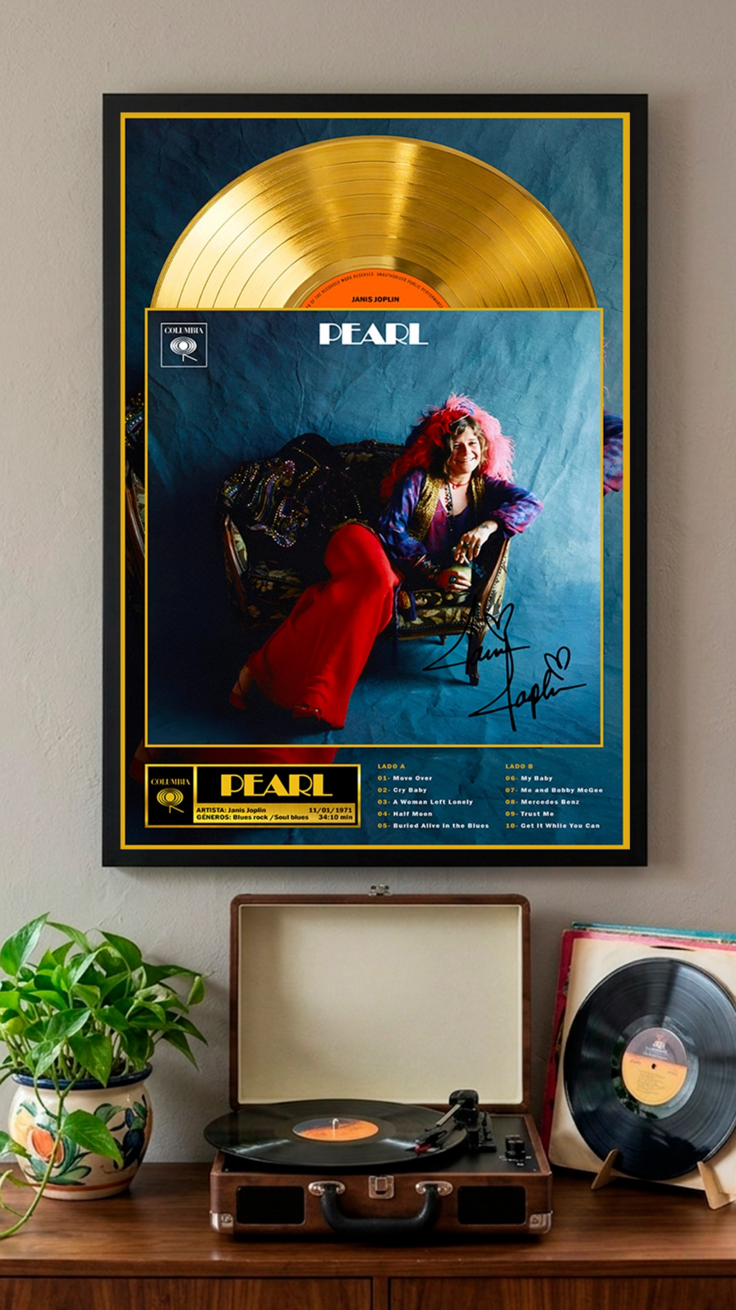 Cuadro Janis Joplin – Pearl