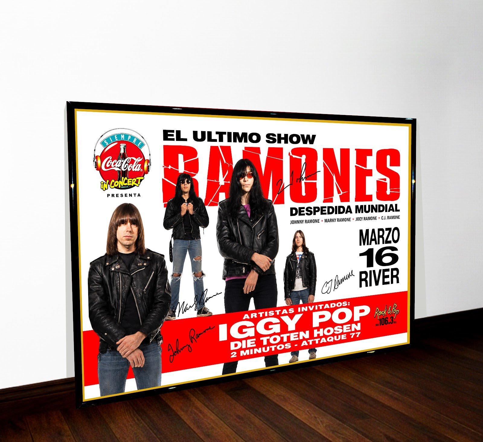Cuadro Ramones – 1996 · Modelo 2