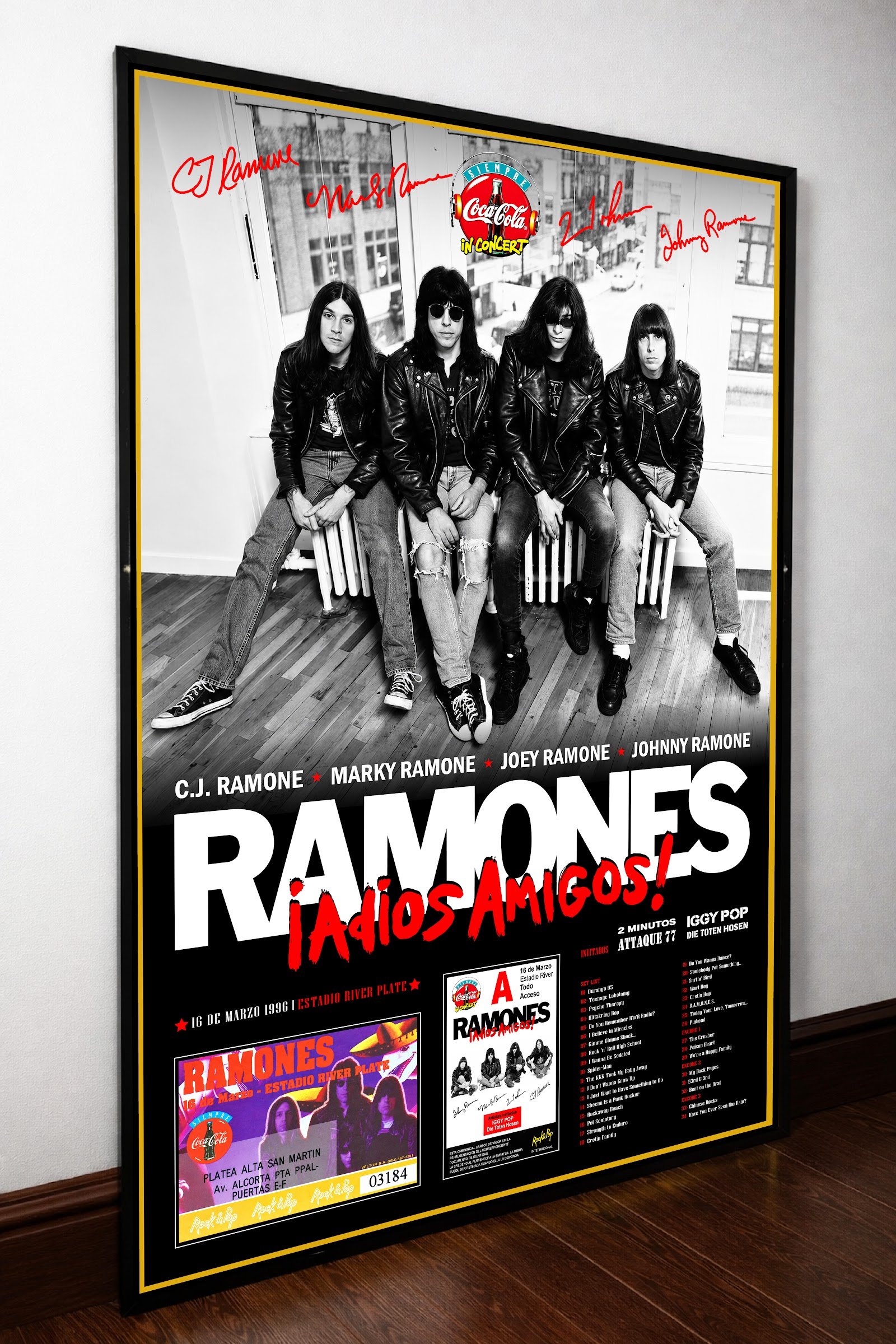 Cuadro Ramones – 1996