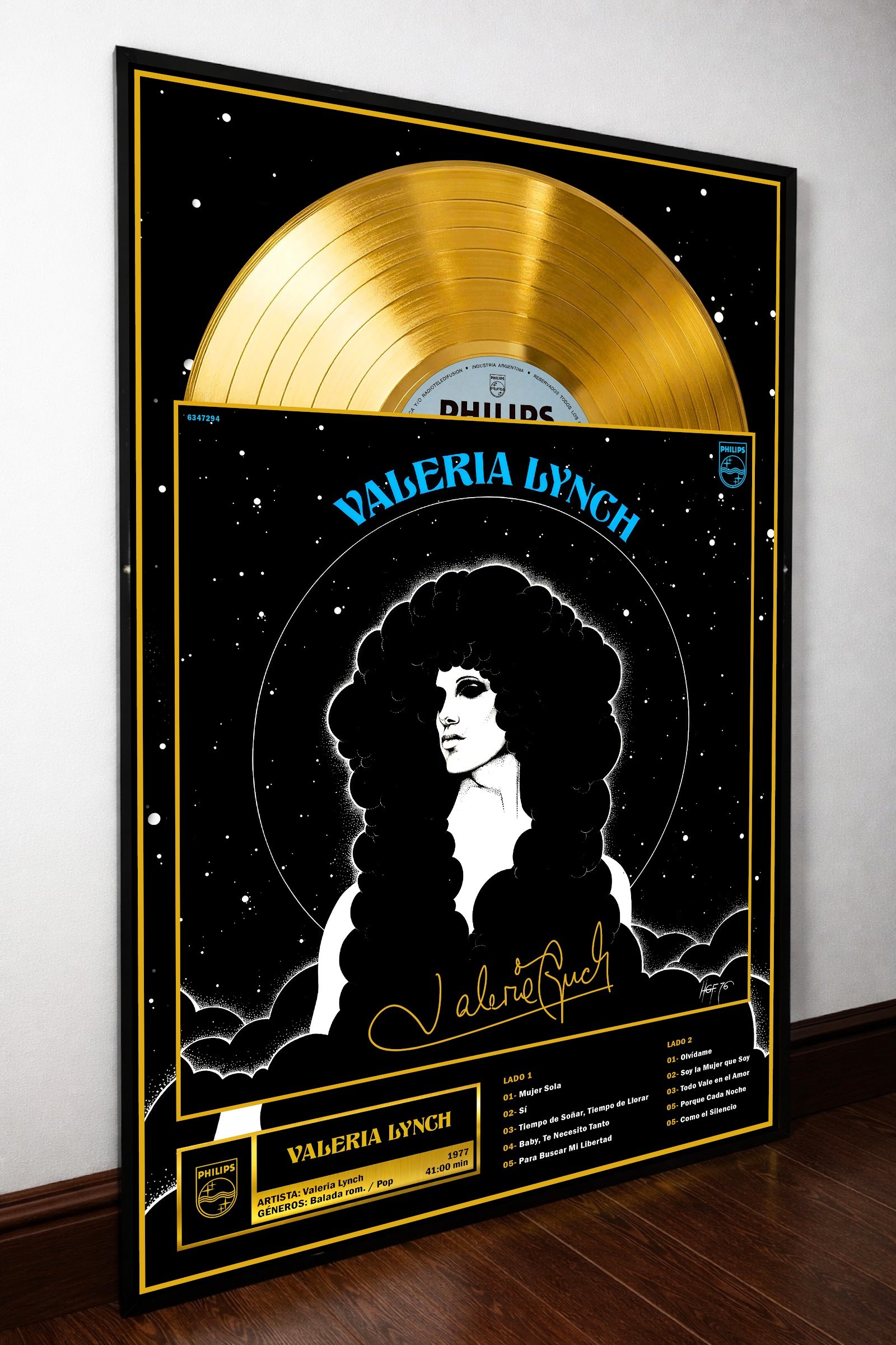 Cuadro Valeria Lynch – LP